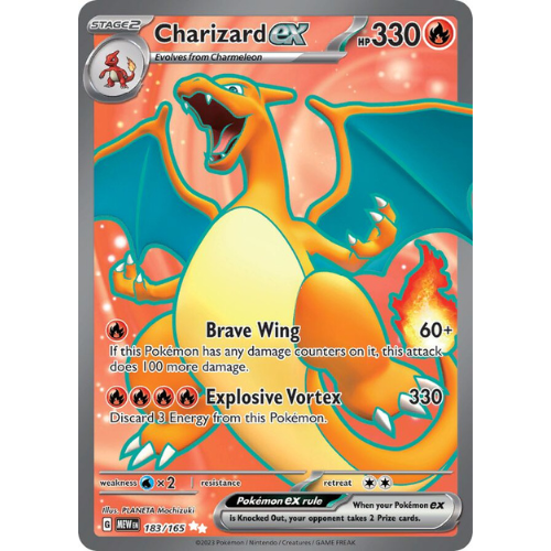 Charizard ex – Ultra Rare | Scarlet & Violet 151 183/165 | Pokémon Card Game