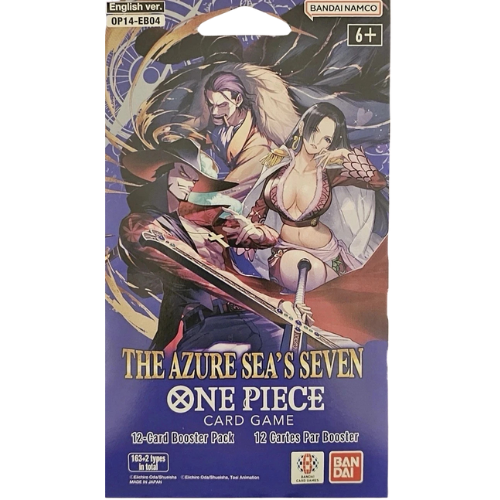 One Piece Card Game OP-14 – The Azure Sea’s Seven  Blister Pack [English]