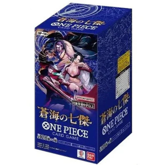 One Piece Card Game - The Azure Sea's Seven OP-14 Booster Box [Japanese]